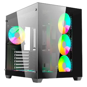 Gabinete Gamer Aquarius MT-G910BK Sem Fonte C3Tech