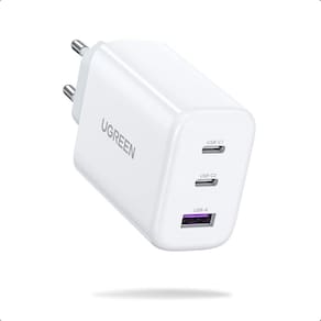 Carregador Ugreen 65W Gan 3 Em 1 Portátil