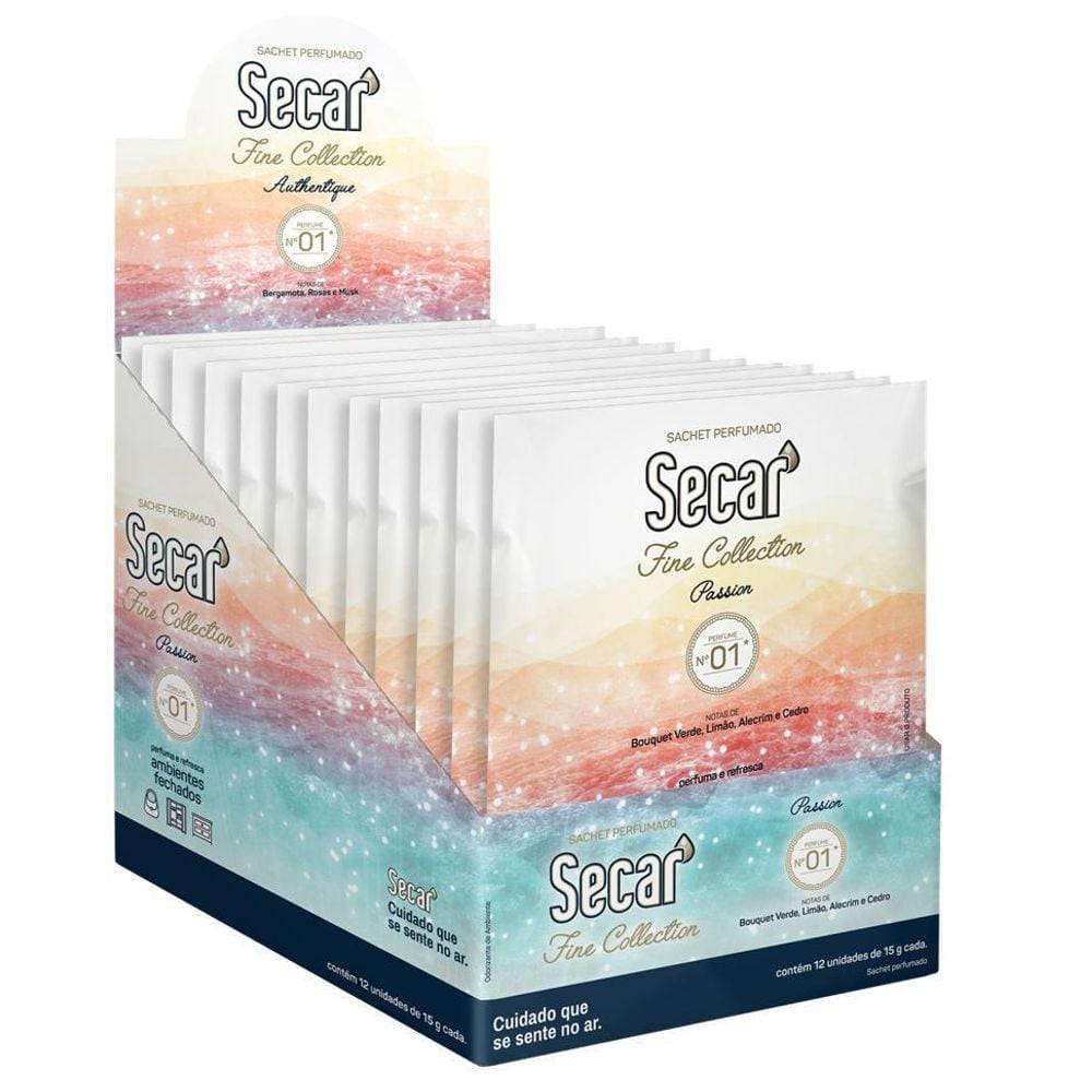 Sache Perfumado Secar Fine Collection 24X15G - Passion
