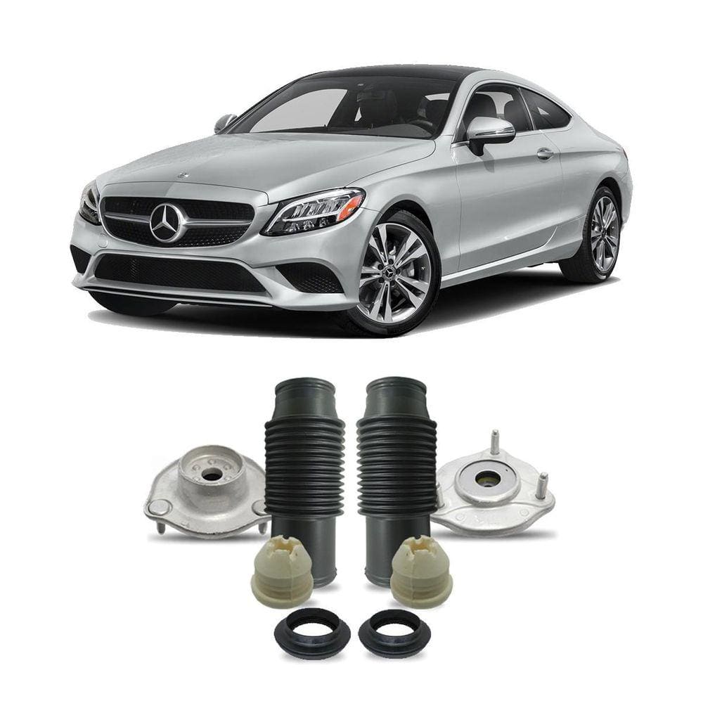 Par Kit Coxim Guarda Pó Dianteiro Mercedes C300 2017 A 2019