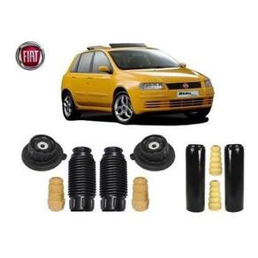 Kit Coxim Batente Dianteiro Traseiro Stilo 2007 2008 2009 2010