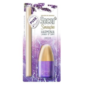 Difusor De Aromas Secar Sensações 3X100Ml Lavanda Do Campo