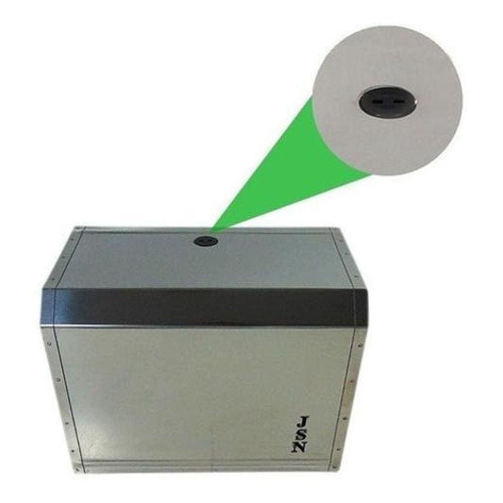Porta Papel Toalha Inox Toalheiro Folhas Inter Folhadas M1I