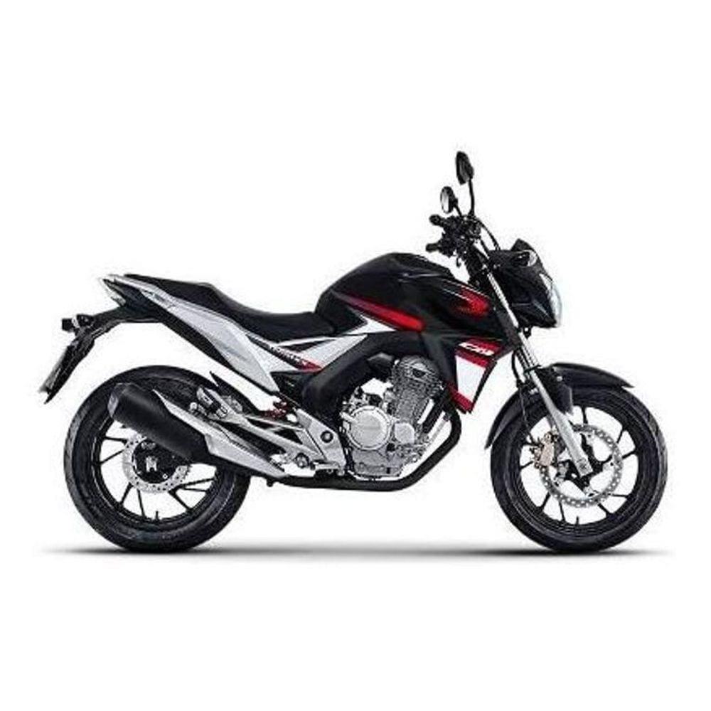 Paralama Dianteiro Cb250 Twister 2016 Em Diante Preto
