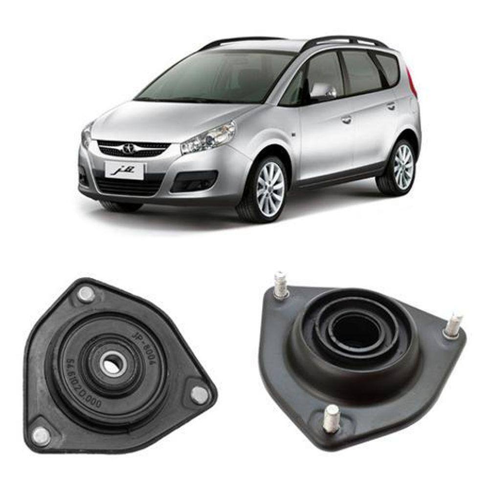2 Coxim Com Rolamento Dianteiro Jac J6 2014 2015 2016 2017