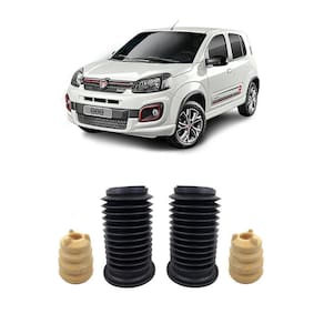 Par Kit Batente Coifa Dianteiro Fiat Novo Uno 2010 Até 2020