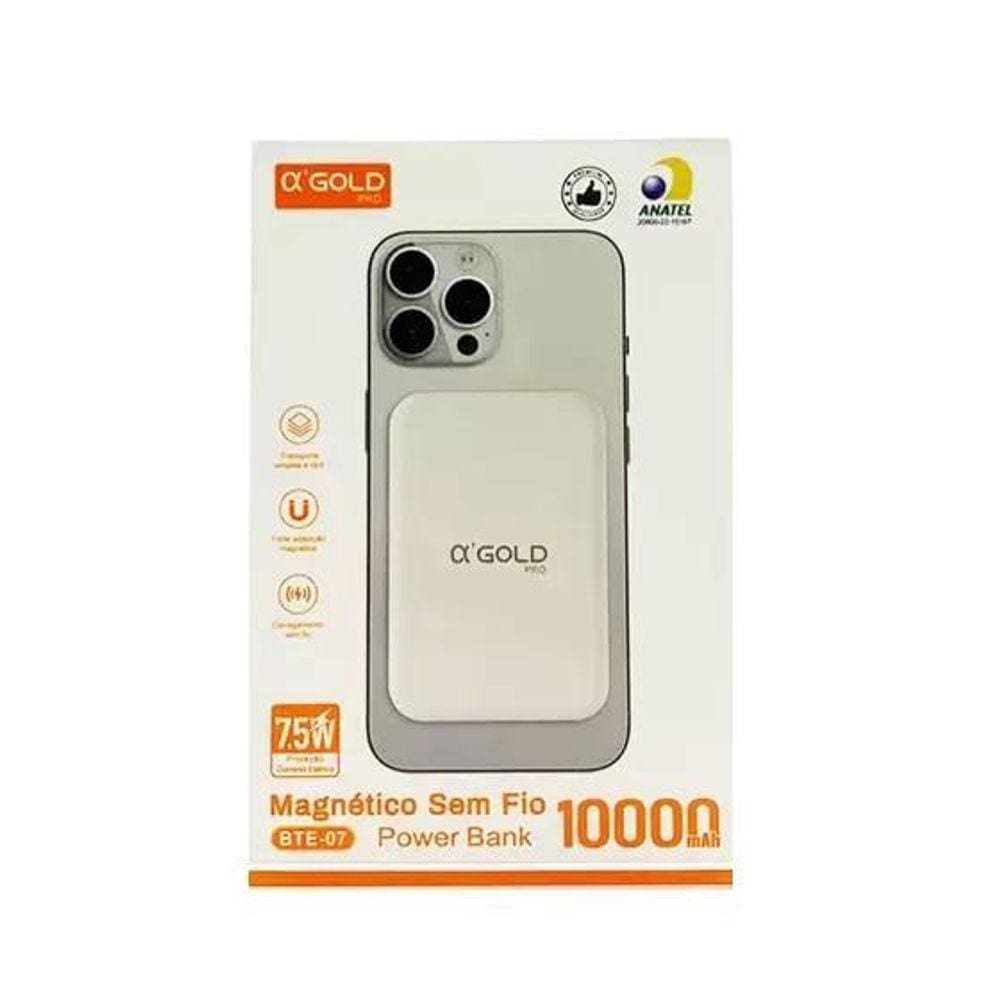 Power Bank 10000Mah Magnético