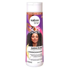 SalonLine Condi. SOS Cachos Super Óleos - 300ml