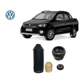 1 Kit Coxim Batente Dianteiro Saveiro Cross G5 G6 2012 2013