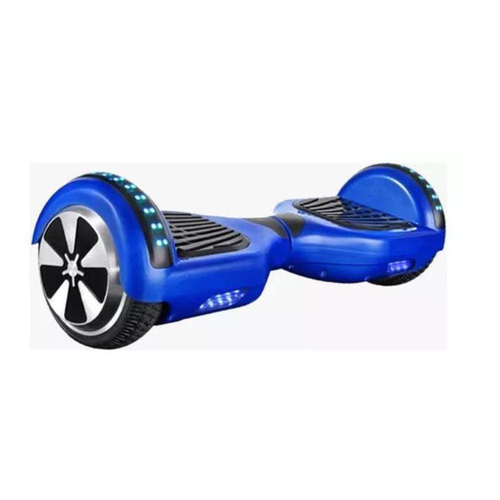 Hoverboard Skate Elétrico 6.5 Led Bluetooth Azul