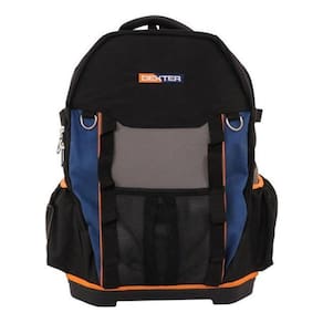 Mochila Tecido Profissional Ferramentas 50X35X20Cm - Azul