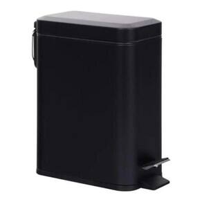Lixeira Com Pedal - 6 Litros - Homy Deluxe - Preto