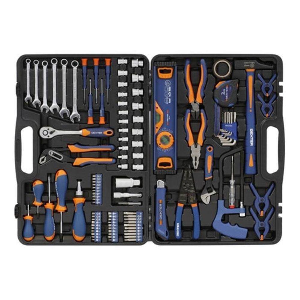 Kit 108 Peças - Jogo De Ferramentas Profissional - Dexter