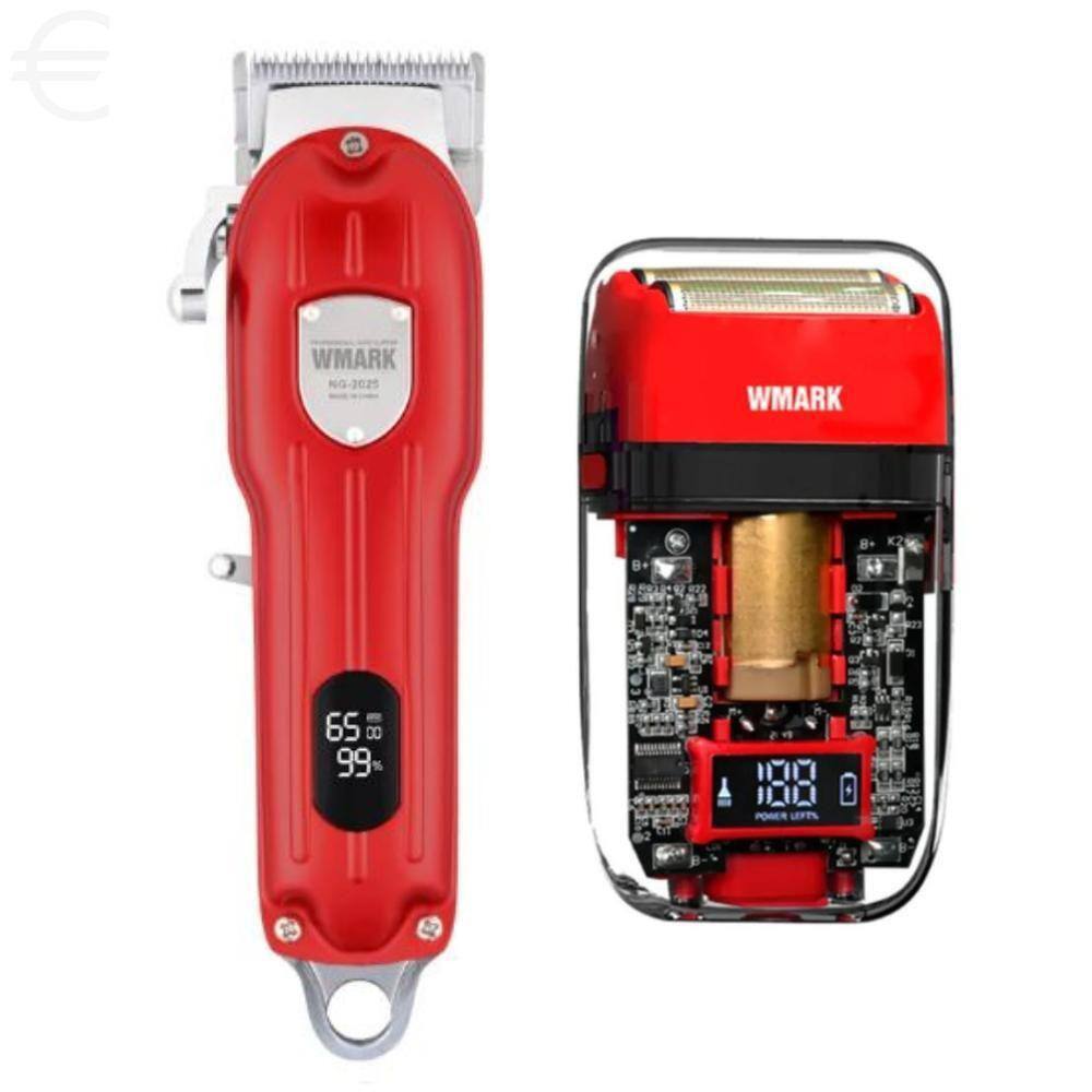 Barbeador Elétrico Shaver Ng-988 E Máquina De Corte Ng-2025