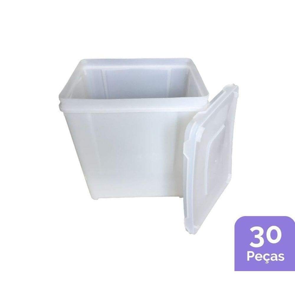Pote Para Servir Sorvete - Kit 30 Peças