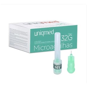 Microagulhas 32G Com 100 Uniqmed