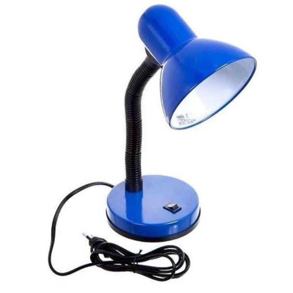Luminária De Mesa Viking Azul 127/220V