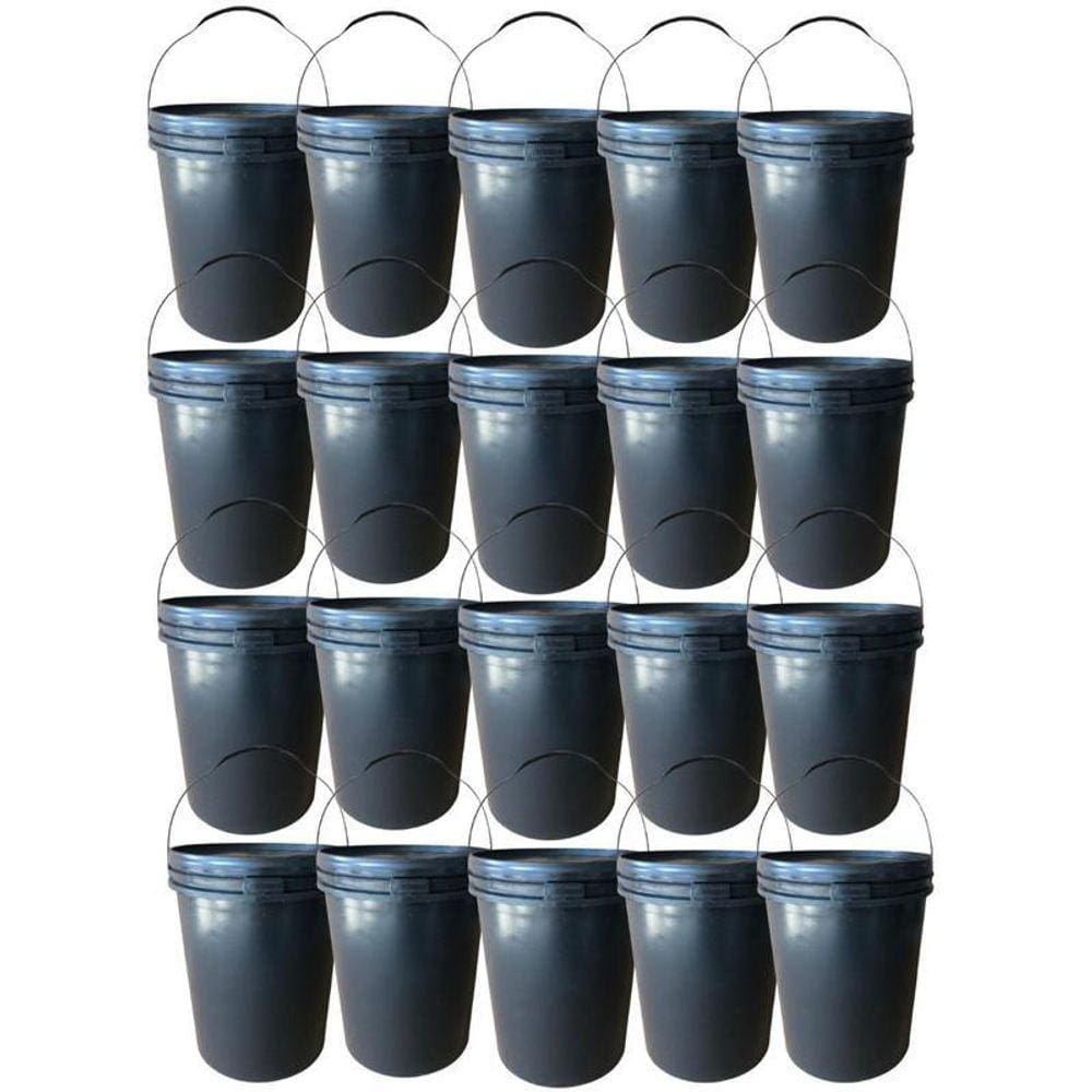 Balde Para Massa Para Drywall 20L - 20 Pçs