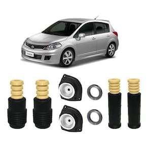 Kit Amortecedor Dianteiro/Traseiro Tiida 07-09 - Qualykits