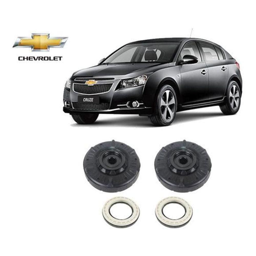 2 Coxim Rolamento Suspensão Dianteira Gm Cruze 2011 2012