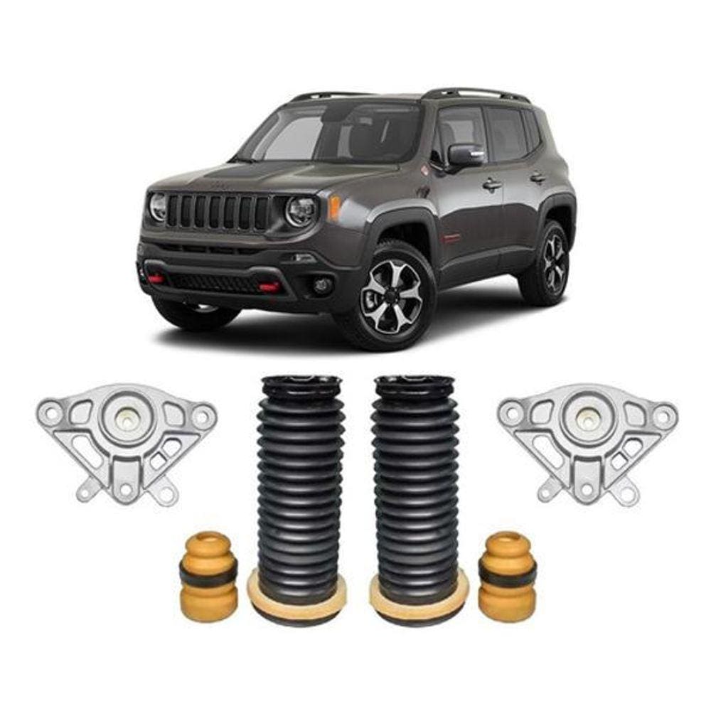 2 Kit Do Amortecedor Traseiro Jeep Renegade 2018 2019 2020