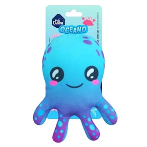 Brinquedo Mordedor Para Pet Cães Cachorro Pelúcia Polvo