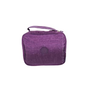 Estojo Escolar Box Jumbo Tactel Xfping 2020 Violeta