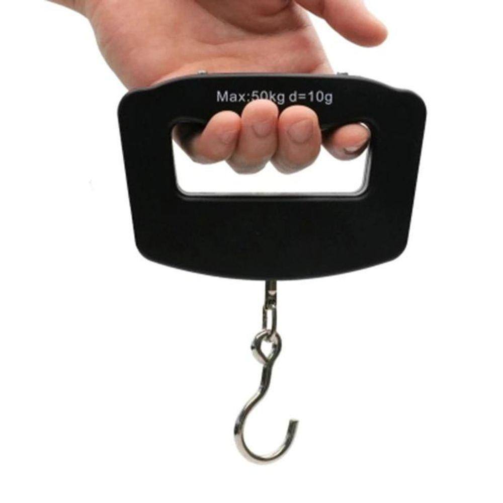 Balança De Peso Para Viagem Portátil Digital 50Kg/0.01Kg Lcd