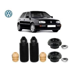 Par Kit Coxim Rolamento Batente Coifa Vw Golf Gl Importado