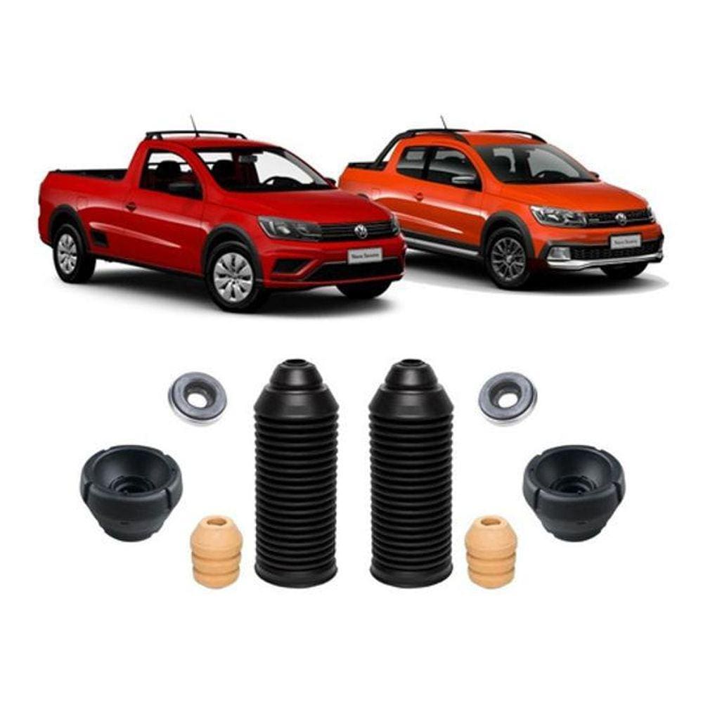 Kit Coxim Rolamento Batente Dianteiro Saveiro 2015 2016 2017