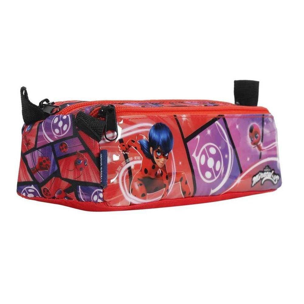 Estojo Triplo Soft Miraculous Ladybug Dermiwil
