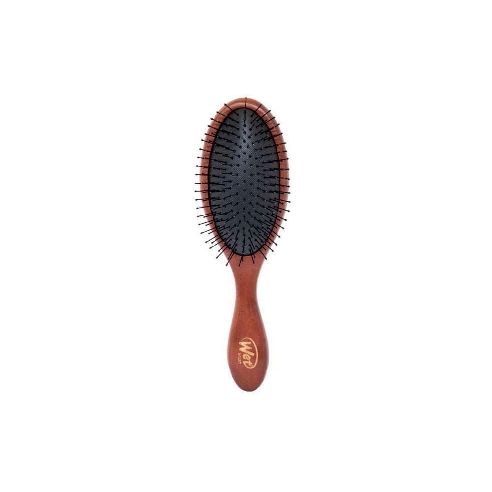 Escova De Cabelo Wet Brush Natural Marrom Médio