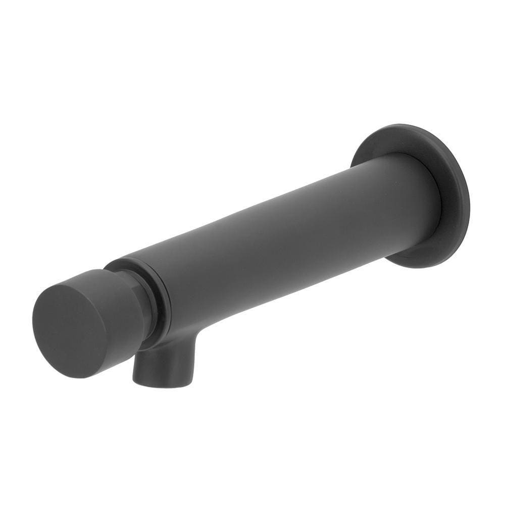 Torneira Automática Reta Mtl Preto 18cm - Economia de Água