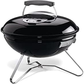 Churrasqueira Portátil a Carvão 34cm - Aço Preto