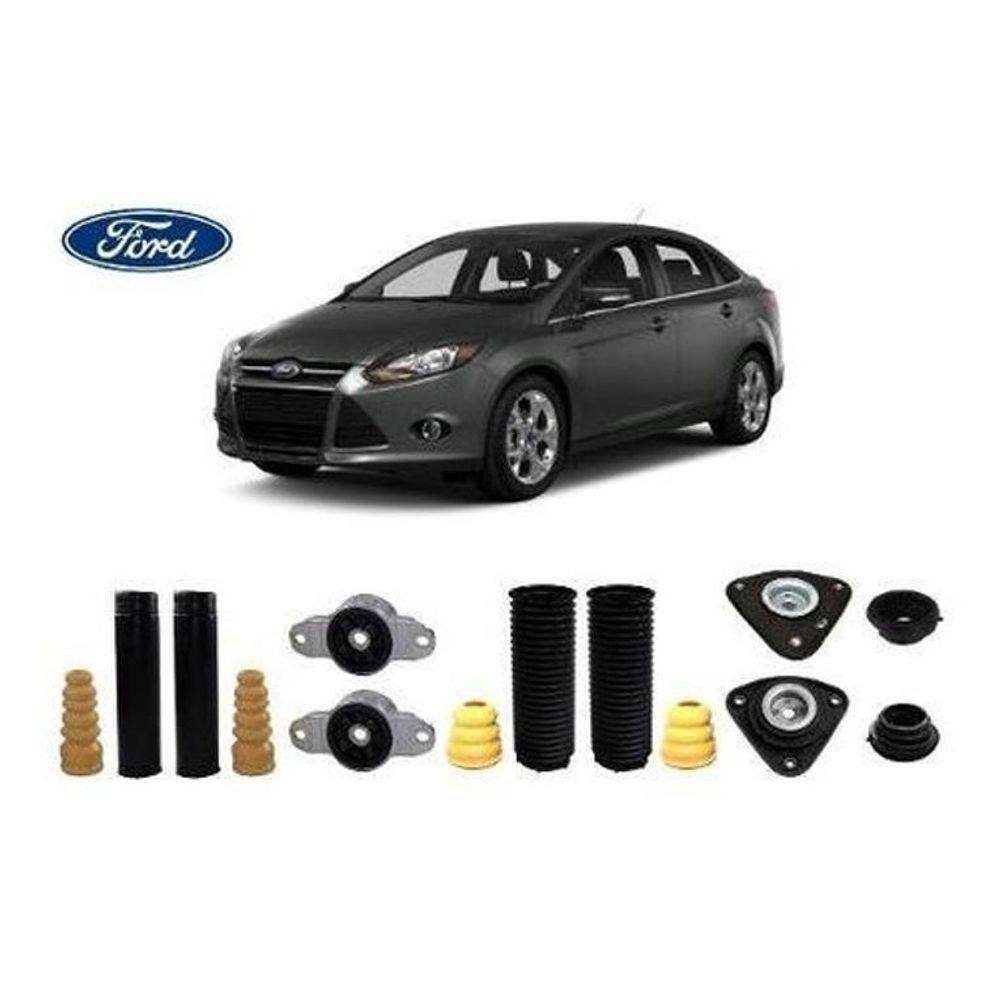 4 Kit Coxim Rolamento Dianteiro Traseiro Focus 2014 2015 2016 2017 2018