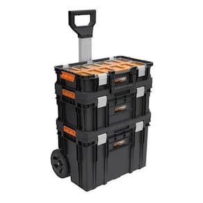 Carrinho Modular Ferramenta 3 Em 1 - 67X38X53Cm - Preto