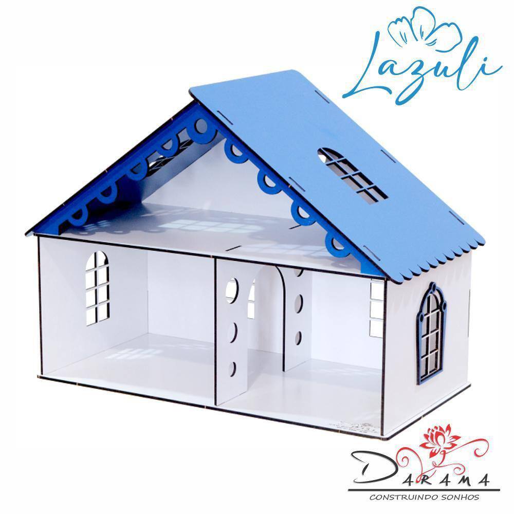 Casa Bonecas Para Bonecas Decorativa Mod Lily Lazuli Darama