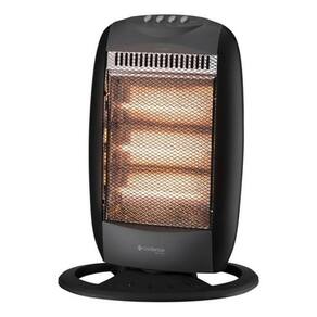 Aquecedor Elétrico 3 Níveis 1200W Segurança - Preto - 127