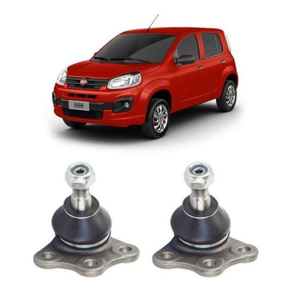 Par Pivô Inferior Da Bandeja Dianteira Fiat Uno 2013 2014 15
