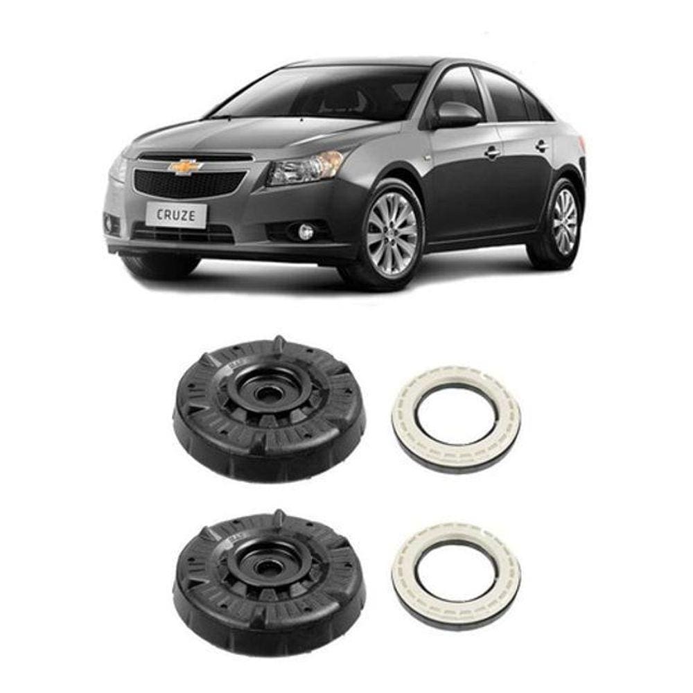 Kit 2 Coxim Rolamento Dianteiro Gm Cruze Sedan 11 A 2016