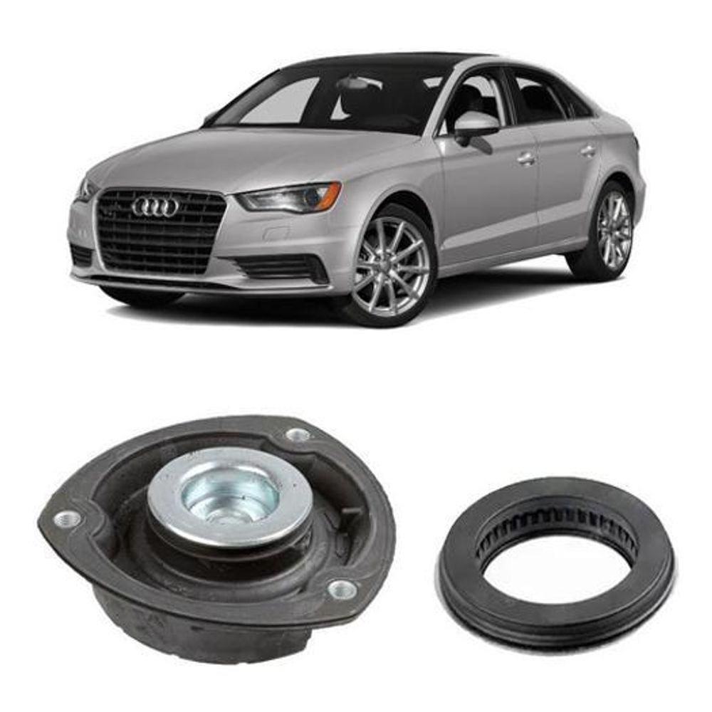 Coxim + Rolamento Dianteiro Audi A3 Sedan 2017 2018 2019