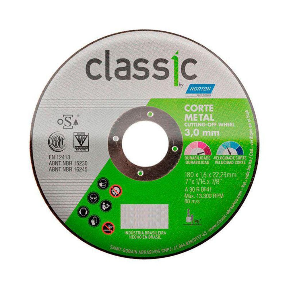 Disco Corte 7X1,6Mmx7/8 - Norton