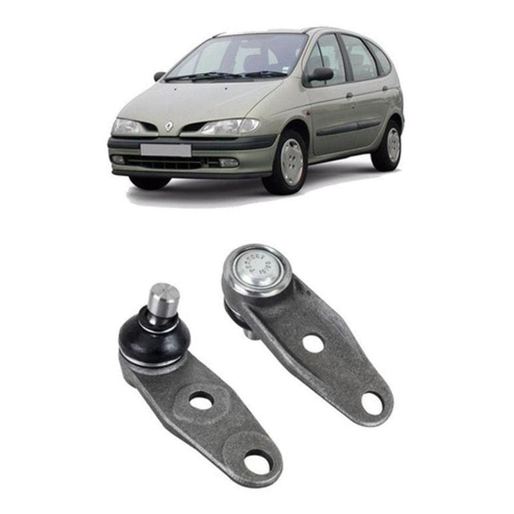 Par Pivô Da Bandeja Dianteira Renault Scenic 1998 1999 Novo