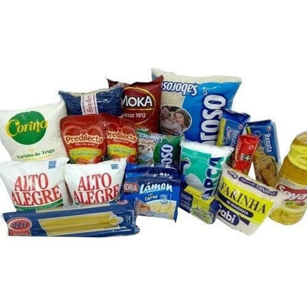 Cesta Básica De Alimentos  18 Itens