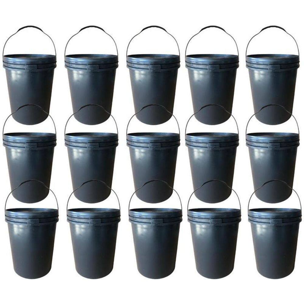 Balde 16L Para Pesca - 15 Pçs