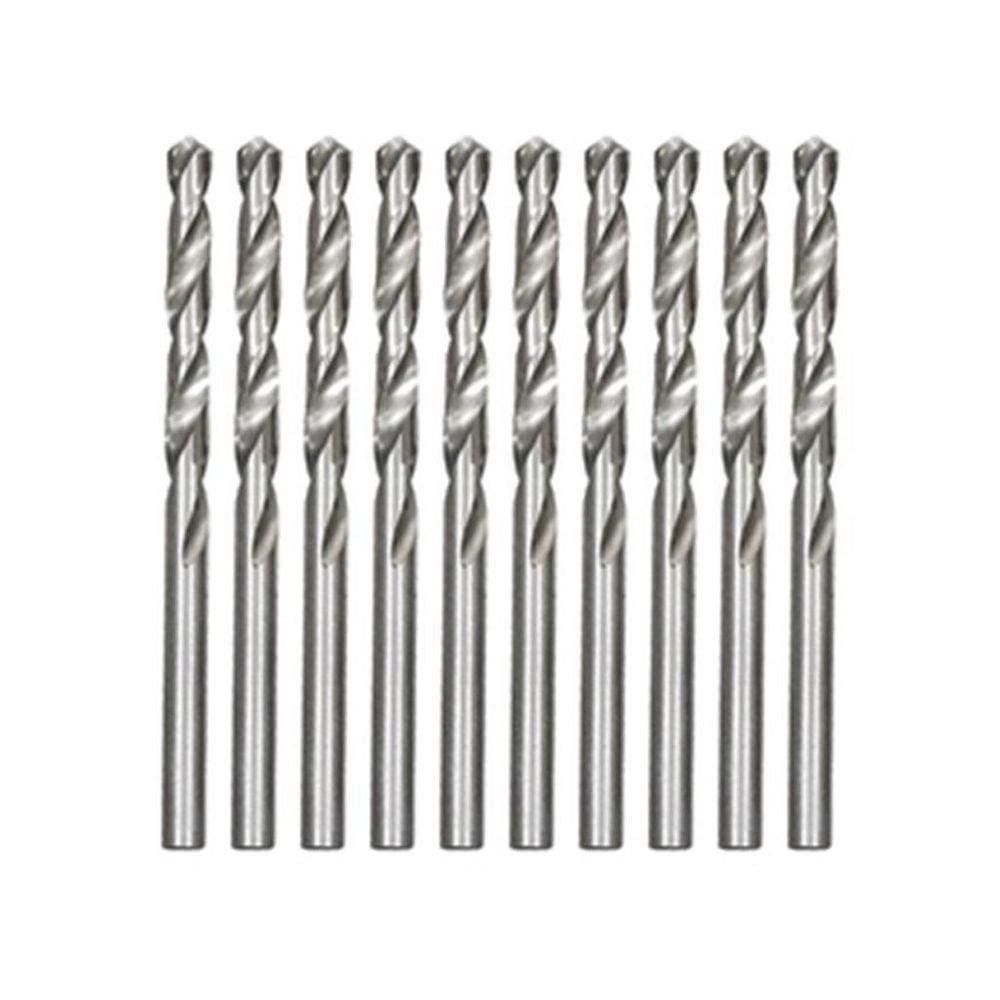 Kit 10 Brocas De Aço Rápido Hss 1.5 Mm Para Metais 715159