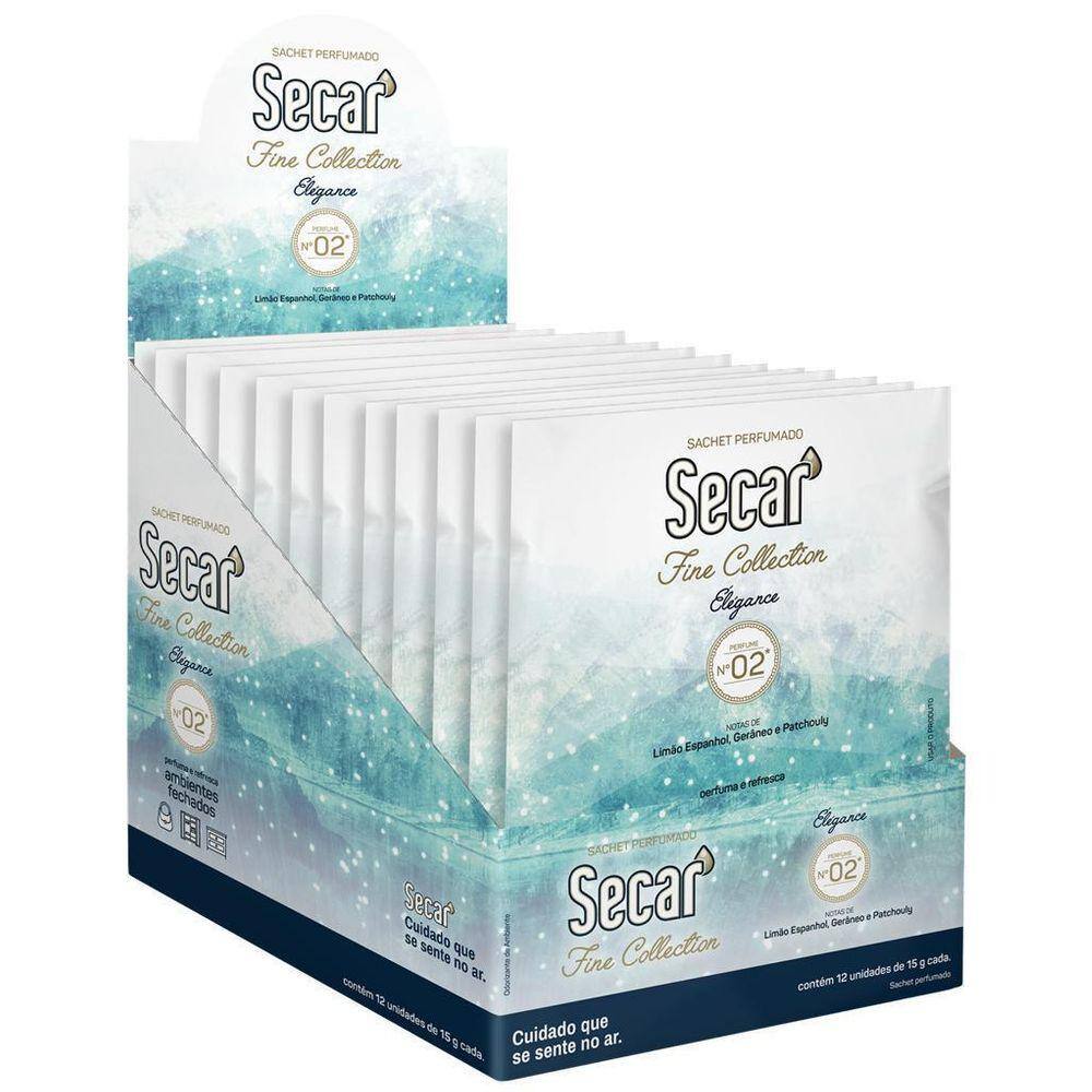 Sache Perfumado Secar Fine Collection 24X15G - Elegance