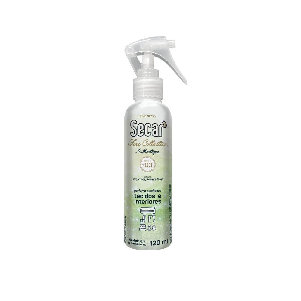 Home Spray Secar Fine Collection 12X120Ml - Authentique