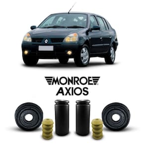 Par Kit Reparo Amortecedor Dianteiro Renault Clio 2004/2009