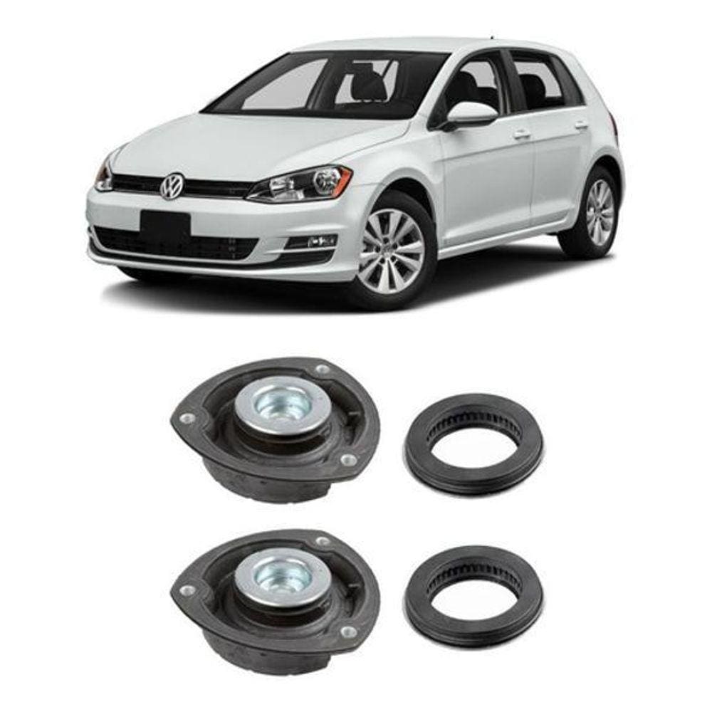 Par Batente Com Rolamento Suspensão Dianteira Golf 2013/2019